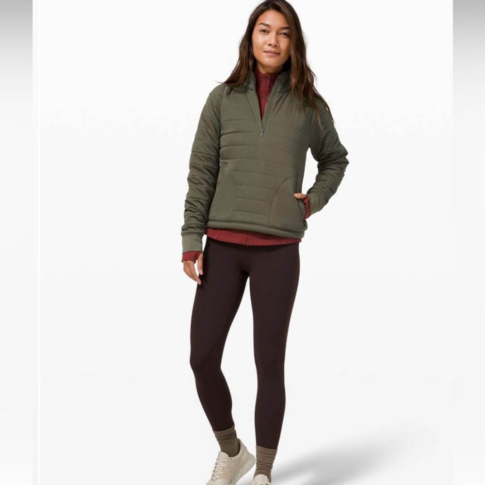 lululemon Dynamic Movement 1/2 zip size 4